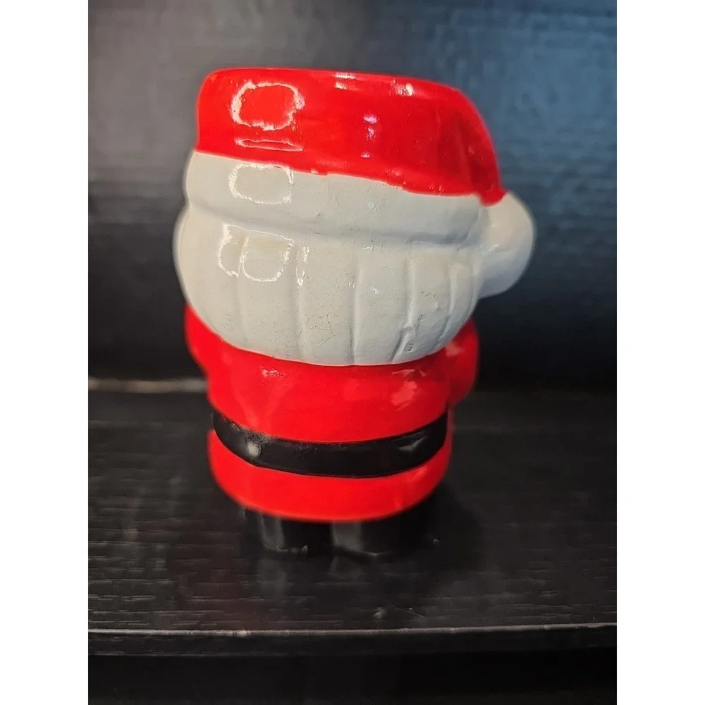 Vintage Santa Ceramic Tealight Candle Holder Made in‎ Japan